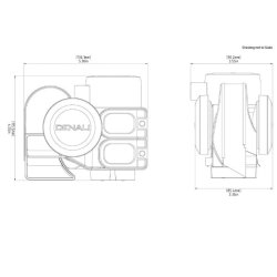 Denali DualSound Bomb Horn