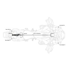 Denali T3 blinklys lednings kit