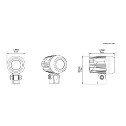 Denali DM Pod Micro Lygte 