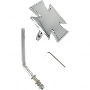 Drag Specialties Malteser Chrome justerbar - Spejl