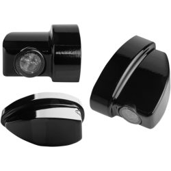 Winglets Blink LED med Stoplys - Sort