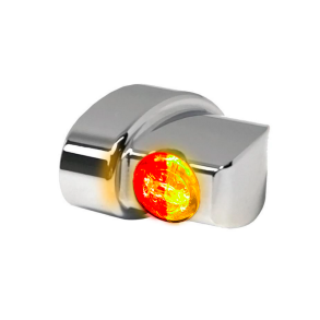 Winglets Blink LED med Stoplys - Chrome