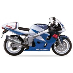 IXIL Hexoval Xtrem Slip-on Udstdning GSX-R 750 (96-99)