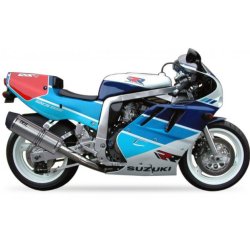 IXIL Hexoval Xtrem Slip-on Udstdning GSX-R 750 (90-91)
