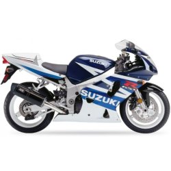 IXIL Hexoval Xtrem Slip-on Udstdning GSX-R 600 (01-05)