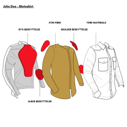 John Doe MOTOSHIRT - Gr-Sort