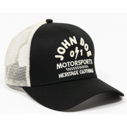 John Doe Trucker Hat Black /White