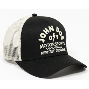 John Doe Trucker Hat Black /White