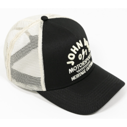 John Doe Trucker Hat Black /White
