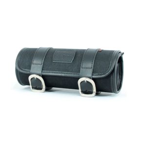 Longride  Classic Tool Roll i Vokset Bomuld Sort (2.2L)