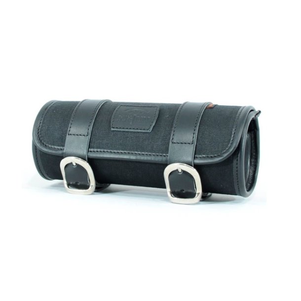 Longride  Classic Tool Roll i Vokset Bomuld Sort (2.2L)
