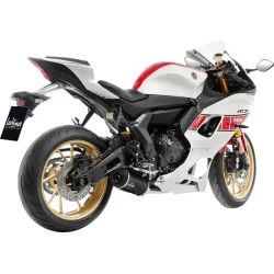 LeoVince One Evo Udstdning Rustfri Stl MT-07/R7/XSR 700