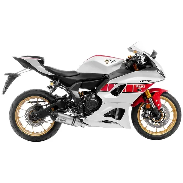 LeoVince One Evo Udstdning Rustfri Stl MT-07/R7/XSR 700