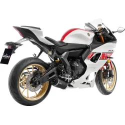 LeoVince One Evo Udstdning Rustfri Stl MT-07/R7/XSR 700