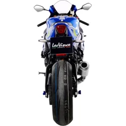 LeoVince LV-10 Slip-On Rustfri Stl GSX-R1000 (17-21)