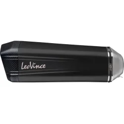 LeoVince LV-12 Slip-On Sort Rustfri Stl CRF-1100 (23->)