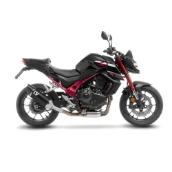 LeoVince LV-14R Slip-On Sort Rustfri Stl CB 750 H (23->)