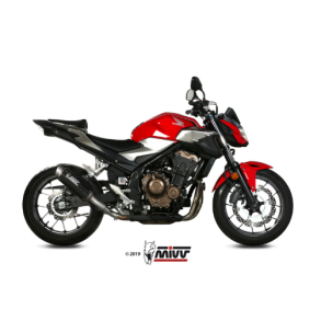 Mivv GP Pro Rustfri Stl Carbon Udstdning CB 500 F (19-24)