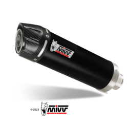 Mivv GP Sort Rustfri Med Carbon Udstdning CB 500 F (16-18)