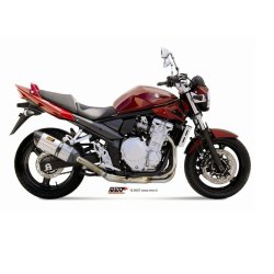 Mivv Suono rustfri Slip-on  Suzuki GSF650 / GSX 650 F