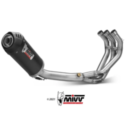 Mivv Oval Carbon Ende Komplet udstdning Tracer 900 GT (15-20)