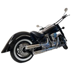 Skyline - Euro 2 slip-on udstdning til Yamaha XV1600