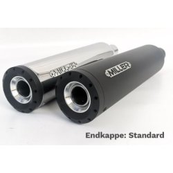 Skyline - Euro 2 slip-on udstdning til Yamaha XV1600