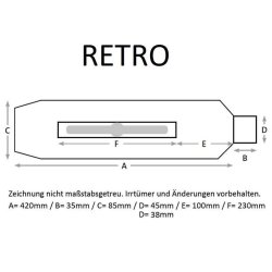 Miller RETRO Universal Udstdning 38mm / 45mm