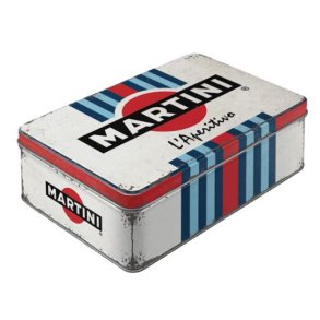 Nostalgic Art Martini - L`Aperitivo Racing stripes Madkasse