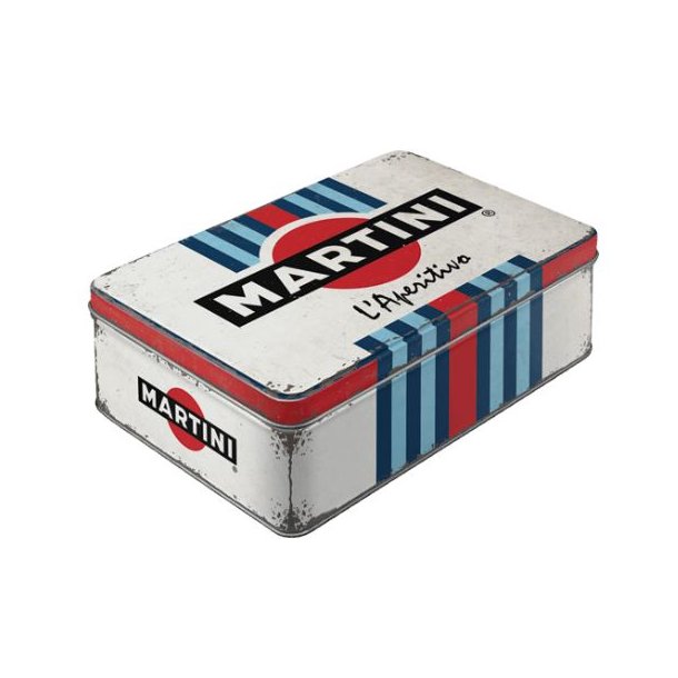 Nostalgic Art Martini - L`Aperitivo Racing stripes Madkasse