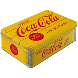 Nostalgic Art Coca-Cola Gul Logo Madkasse