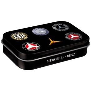 Nostalgic Art Mercedes Logo Evolution Mintpastil ske XL