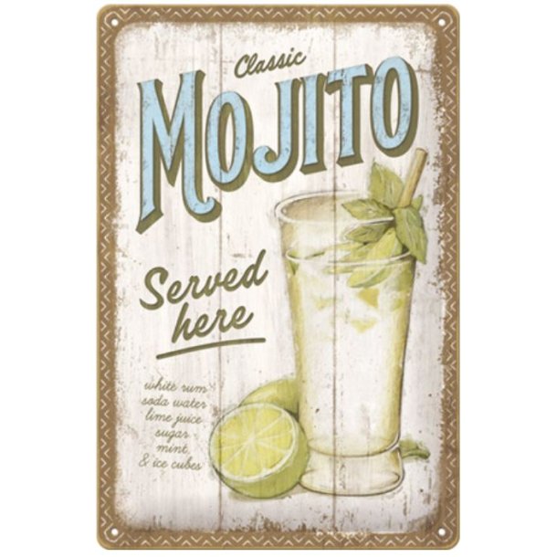 Nostalgic Art Mojito Skilt