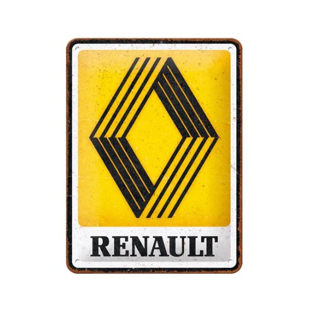 Nostalgic Art Renault Logo Skilt