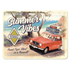 Nostalgic Art Renault - Summer Vibes Skilt