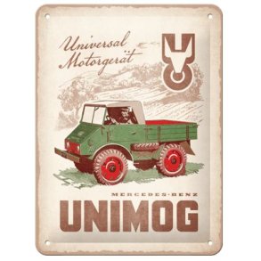 Nostalgic Art Damiler truck - Unimog Skilt
