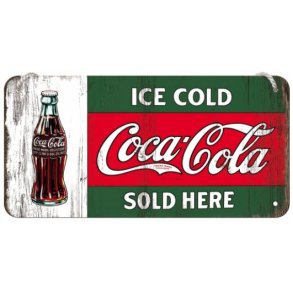 Nostalgic Art Hanging Coca-cola Skilt