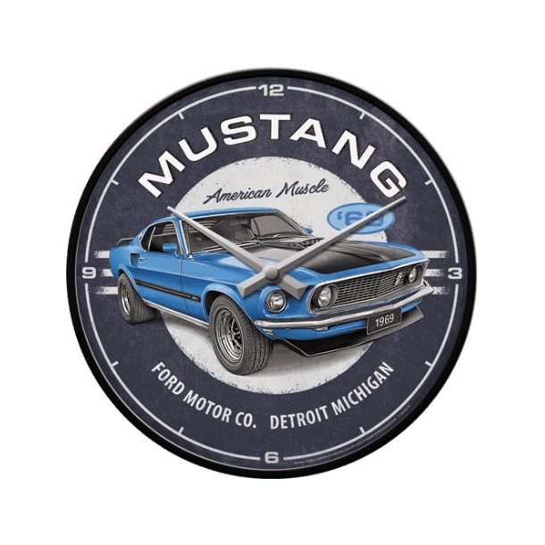 Nostalgic Art Ford Mustang - Mach 1 Vgur