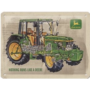 Nostalgic Art John Deere - Model 6410 Cutaway Skilt
