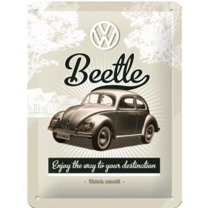 Nostalgic Art VW Beetle Skilt