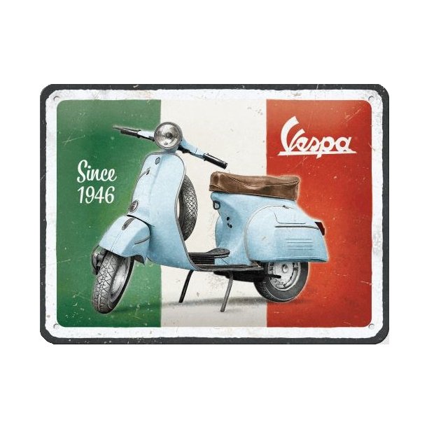 Nostalgic Art Vespa Skilt