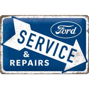 Nostalgic Art Ford Service Skilt