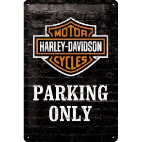 Nostalgic Art Harley-Davidson Parking Only Skilt