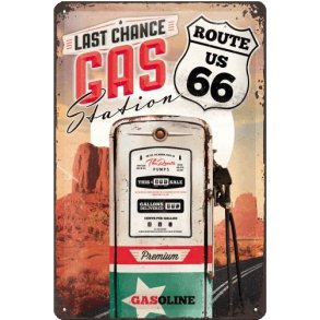 Nostalgic Art Route 66 Skilt