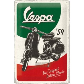 Nostalgic Art Vespa The Italian Classic Skilt