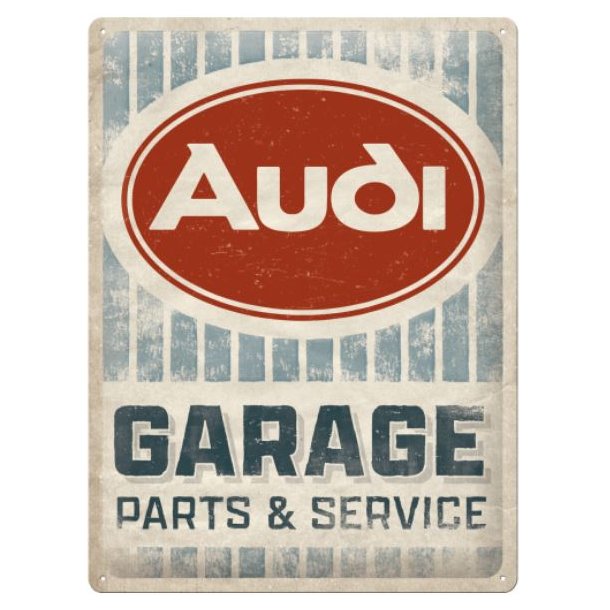 Nostalgic Art Audi Garage Skilt