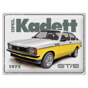 Nostalgic Art Opel Kadett GT/E Skilt