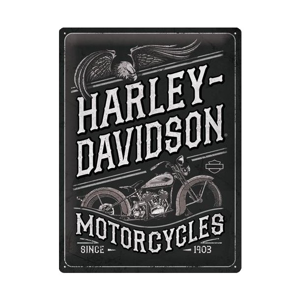 Nostalgic Art Harley-Davidson Eagle Skilt