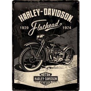 Nostalgic Art Harley-Davidson Flathead Skilt
