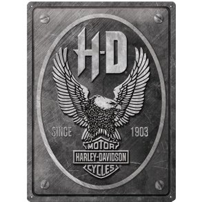 Nostalgic Art Harley-Davidson Metal Eagle Skilt